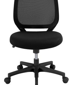 Realspace® Adley Mesh/Fabric Low-Back Task Office Chair, Black, BIFMA Compliant 2