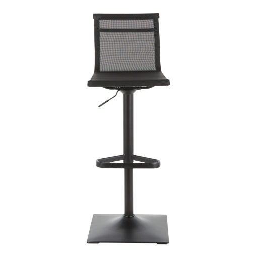 LumiSource Mirage Bar Stool, Black - Image 2