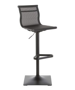 LumiSource Mirage Bar Stool, Black