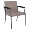 WorkPro® Expanse Series Ergonomic Mesh/Fabric Mid-Back Task Chair, Black/Black 3