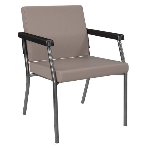 Office Star™ Bariatric Big & Tall Guest Chair, Stratus/Gunmetal Gray
