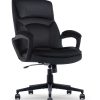 Serta® Comfort Classic Ergonomic Fabric High-Back Executive Office Chair, Black