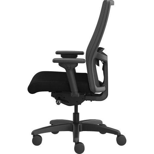 HON® Ignition 2.0 Mid-Back Big & Tall Task Chair, Black - Image 2