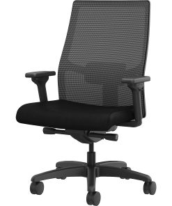 HON® Ignition 2.0 Mid-Back Big & Tall Task Chair, Black