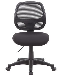 Boss Office Products Commercial Grade Ergonomic Mesh High-Back Task Chair, Black 2