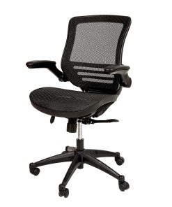 Flash Furniture Mesh Mid-Back Executive Office Chair, Black 2