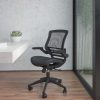 Office Star™ Work Smart Mesh Task Chair, Green/Black 4