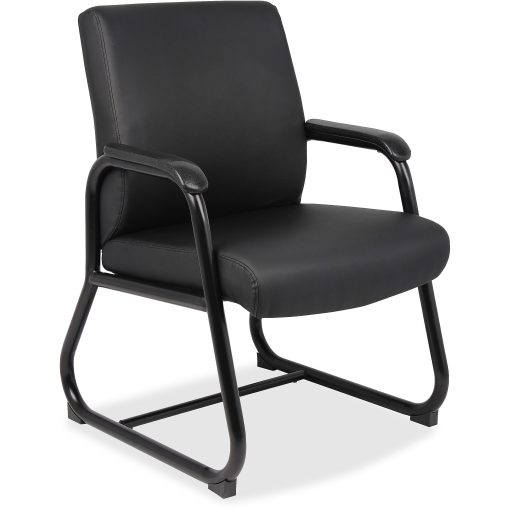 Boss Office Products CaressoftPlus™ Guest Chair with Antimicrobial Protection, Black - Image 2
