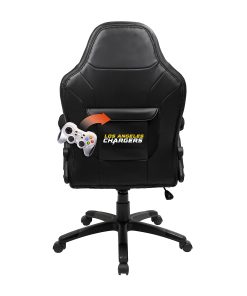 Imperial NFL Faux Leather Oversized Computer Gaming Chair, Los Angeles Chargers 2
