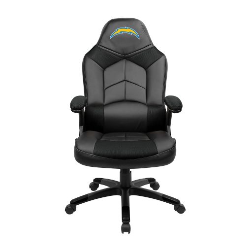 Imperial NFL Faux Leather Oversized Computer Gaming Chair, Los Angeles Chargers