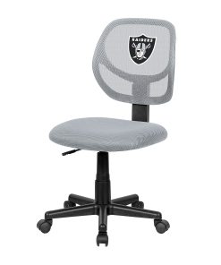 Imperial NFL Mesh Mid-Back Armless Task Chair, Las Vegas Raiders 2