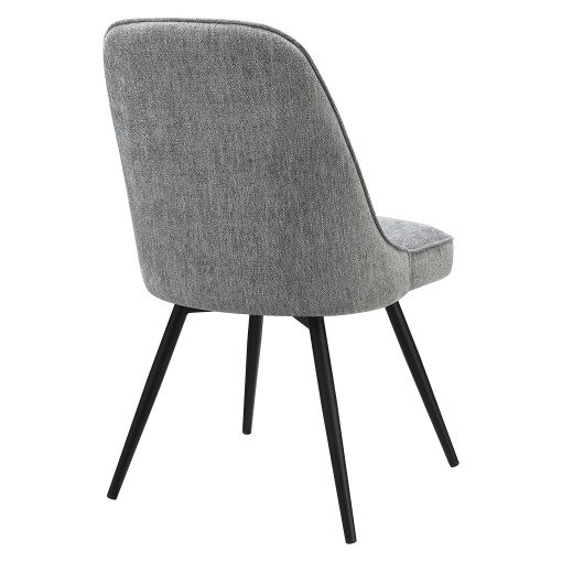 Office Star™ Martel Swivel Chair, Charcoal/Black - Image 2