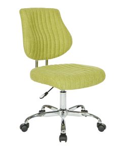 Office Star™ Sunnydale Fabric Mid-Back Office Chair, Basil 2