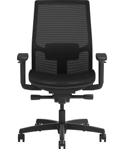 HON Ignition 2.0 Mid-back Mesh Seat Task Chair – Black Seat Color – Mesh Seat Material – Black Back Color – I2MSKY2IMTN 2