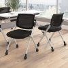 Flash Furniture Cortana Home And Office Mid-Back Office Chair, Fabric, Dark Gray 3
