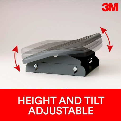 3M™ Adjustable Footrest, Charcoal - Image 2