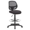 Zuo Vagur Swivel Barstool, Black 4
