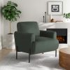 Allermuir Ousby Ergonomic Fabric Mid-Back Task Chair, Light Gray/Snow/Slate 4