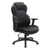 Office Star™ Space Seating 867 Series Ergonomic Mesh Mid-Back Manager’s Chair, Charcoal/Silver 3