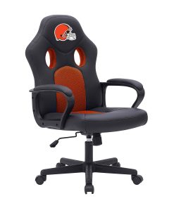 Imperial NFL Vision Faux Leather/Mesh High-Back Computer Gaming Chair, Cleveland Browns