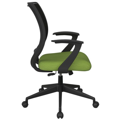Office Star™ Work Smart Mesh Task Chair, Green/Black - Image 2