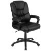 Flash Furniture Wood Mobile Ergonomic Kneeling Chair, Black/Brown 3