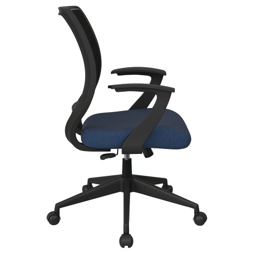 Office Star™ Work Smart Mesh Task Chair, Blue Galaxy/Black - Image 2