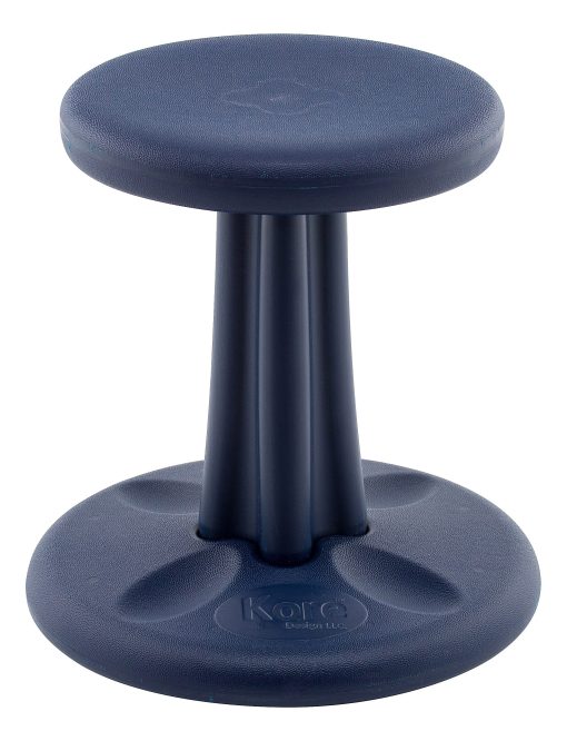 Kore Kids Wobble Chair, 14"H, Dark Blue