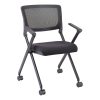 Office Star™ Ergonomic Leather High-Back Executive Office Chair, Taupe 3