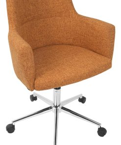 Lumisource Andrew Office Chair, Orange