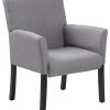 Boss Office Products Guest Chair, Black/Chrome 4