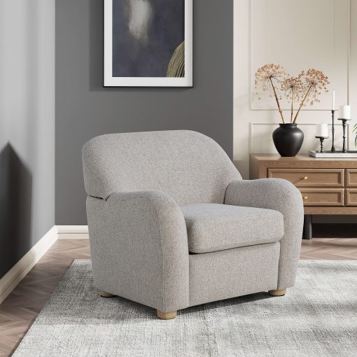 Lifestyle Solutions Gilroy Guest Chair, Pebble - Image 2