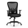 Boss Office Products Contract Mesh Drafting Stool, Black 3