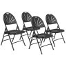MooreCo Hierarchy No Arms Rocker Chair, Red 3