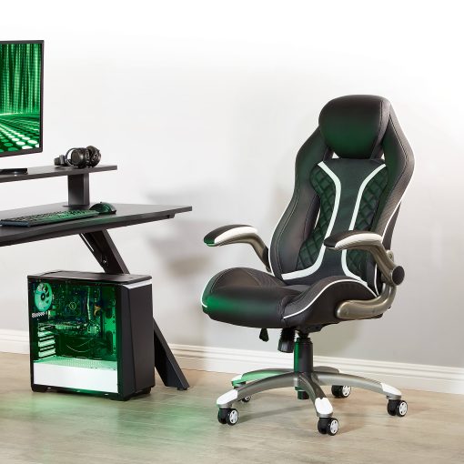 Office Star™ Xplorer 51 Gaming Chair, Black - Image 2