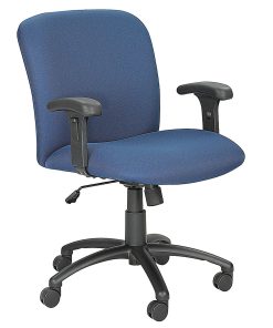 Safco® Armrests For Uber™ High-Back Chairs, T-Shaped, Black