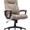 Powell Low-Back Faux Leather Gas-Lift Desk Chair, White 4