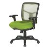 Flash Furniture Mesh Mid-Back Side Reception Chair, Black 4