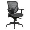 Boss Office Products Drafting Stool, Adjustable Arms, Black/Chrome, B1691-BK 4