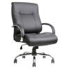 Flash Furniture HERCULES Series Big & Tall 400 lb. Rated Swivel Ergonomic Task Office Chair with Deep Tufted Seating and Adjustable Arms, Black/Chrome 4