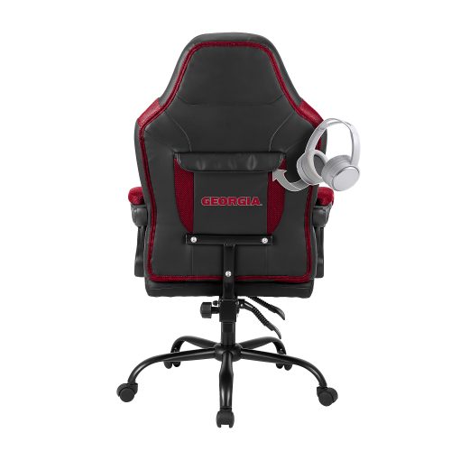 Imperial NCAA Adjustable Oversized Vinyl High-Back Office Task Chair, University Of Georgia - Image 2