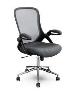 Click365 Flip Ergonomic Mesh Mid-Back Office Task Chair, Gray 2