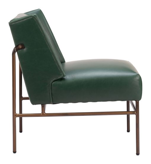 Zuo Atlanta Accent Chair, Green - Image 2