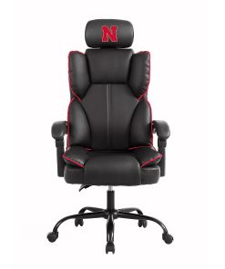 Imperial NCAA Champ Ergonomic Faux Leather Computer Gaming Chair, University Of Nebraska