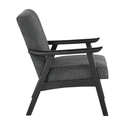 Office Star Weldon Accent Armchair, Charcoal - Image 2