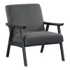 Glamour Home Amery Dining Chairs, Cappuccino, Set Of 2 Chairs 4