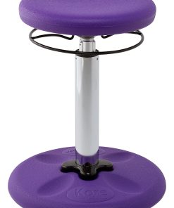 Kore Kids Adjustable Wobble Chair, 15-1/2" to 21-1/2"H, Purple