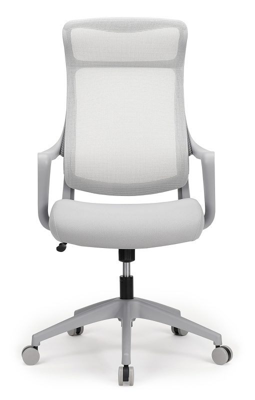 Realspace® Lenzer Mesh High-Back Task Office Chair, Gray, BIFMA Compliant - Image 2