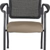 Lorell® Classroom Student Plastic Seat, Plastic Back Stacking Chair, 18 1/4″ Seat Width, Black Seat/Silver Frame, Quantity: 4 3