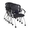 Flash Furniture Ergonomic Mesh Mid-Back Task Chair, Black 4